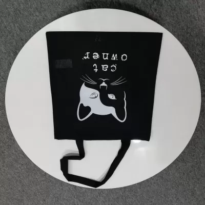 Sacose bumbac de cumparaturi cu manere lungi Mountain – personalizată cu logo