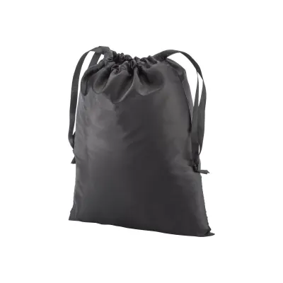 Pungă promoțională cadou din R-PET 210T, cu închidere cu șnur, 25 x 30 cm