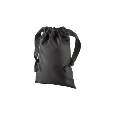 Pungă promoțională cadou din R-PET 210T, cu închidere cu șnur, 10 x 14 cm