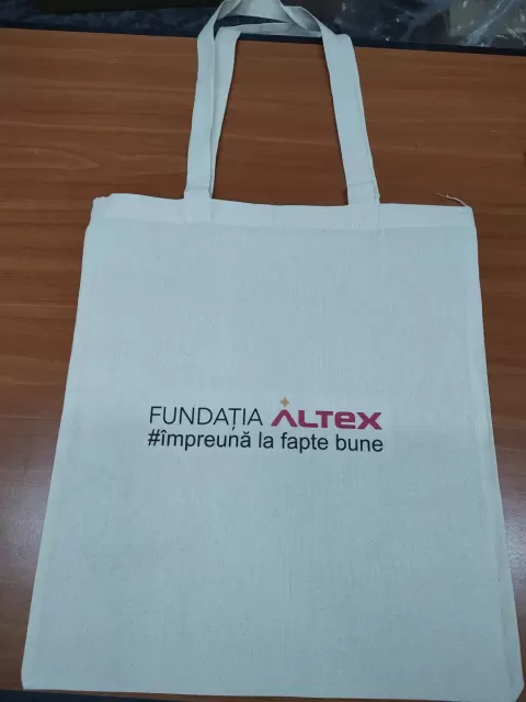 Sacose din Bumbac SBT 145 g/m² - Natur – personalizată cu logo