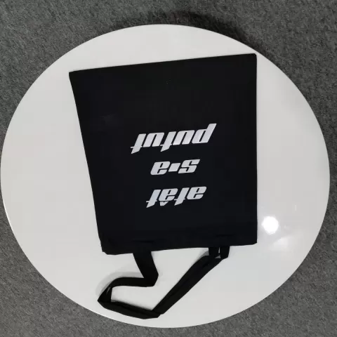 Sacose bumbac de cumparaturi cu manere lungi Mountain – personalizată cu logo