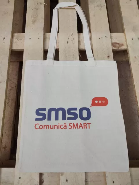 Sacose din Bumbac SBT 145 g/m² - Natur – personalizată cu logo