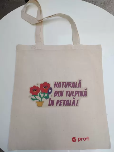 Sacose din Bumbac SBT 145 g/m² - Natur – personalizată cu logo