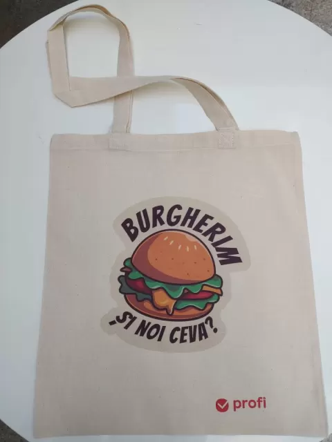 Sacose din Bumbac SBT 145 g/m² - Natur – personalizată cu logo